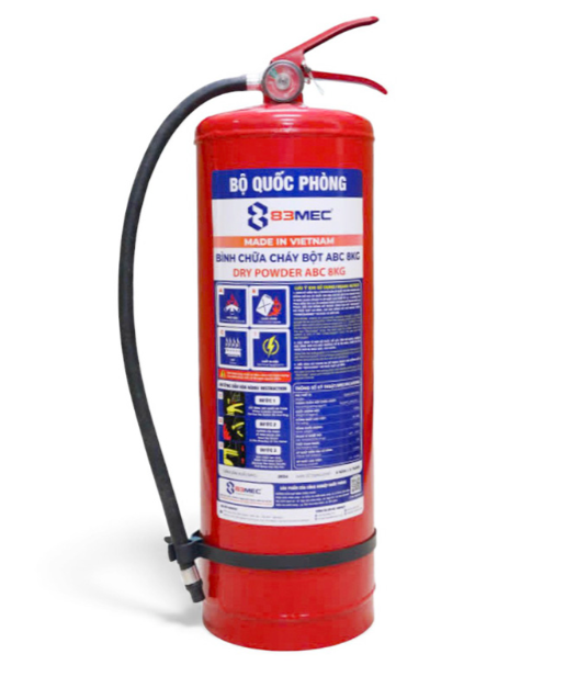 Bình chữa cháy bột ABC 8kg 83Mec
